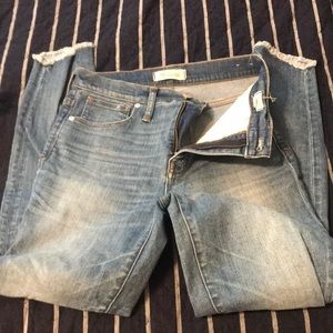 Madewell 10 in skinny jeans
